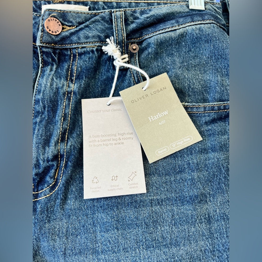 Oliver Logan Harlow Barrel Jeans - Picture 3 of 4